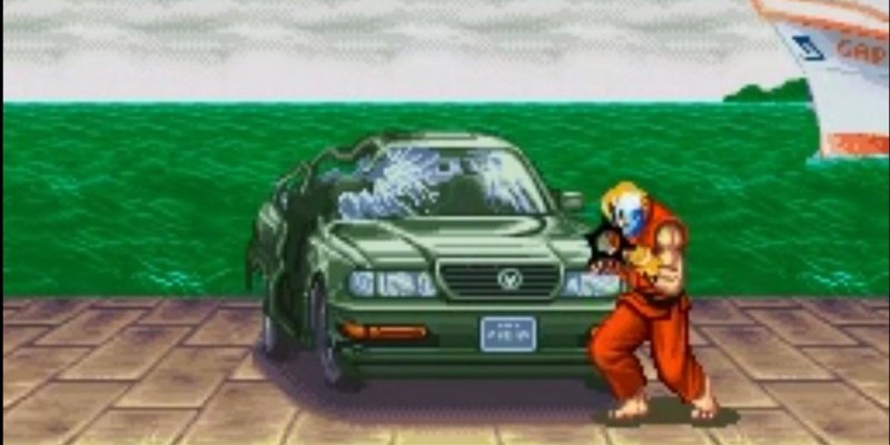 Habt ihr euch in Street Fighter 2 gegen einige Kämpfer bewiesen, wartet unter anderem das "Car-Smashing"-Bonus-Level auf euch.