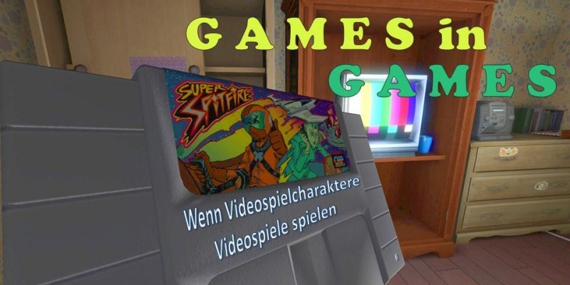 Games in Games: Wenn Videospielcharaktere Videospiele spielen.