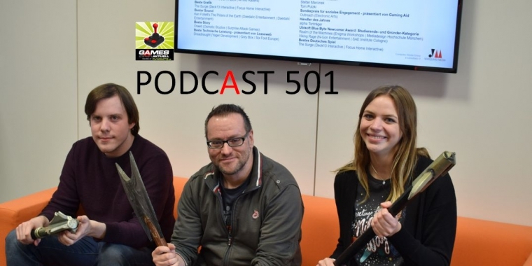 Games Aktuell Podcast 501: Jannik, Thomas, Svenja