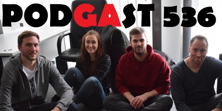 Games Aktuell Podcast 436: Michi, Kristina, Bernhard, Andy