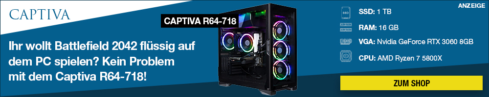  Gaming-PC Captiva R64-718