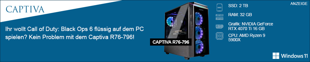  Gaming-Laptop Captiva R76-796