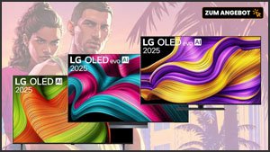 Ausverkauf bei Amazon & MediaMarkt: LG OLED TVs (2025) ab 563€