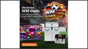 WM-Deals für Fernseher, Grills und mehr
