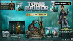 Tomb Raider - Legacy of Atlantis: Jetzt vorbestellbar - Collector's Edition stark nachgefragt