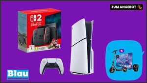 Konsole statt Handy: Dieser Mobilfunktarif kommt mit PS5 oder Switch 2 samt Mario Kart World