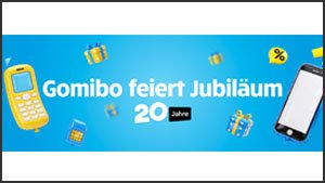 Gomibo Jubiläums-Deals: Handytarife mit Cashback, Wechselbonus und Zugabe (PS5, Switch 2, MacBook Neo...)