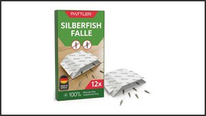 PATTLER Silberfischfalle - 12 Stück für nur 11,49 Euro