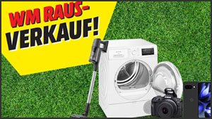WM-Rausverkauf: Restposten-Sale in allen Kategorien bei MediaMarkt